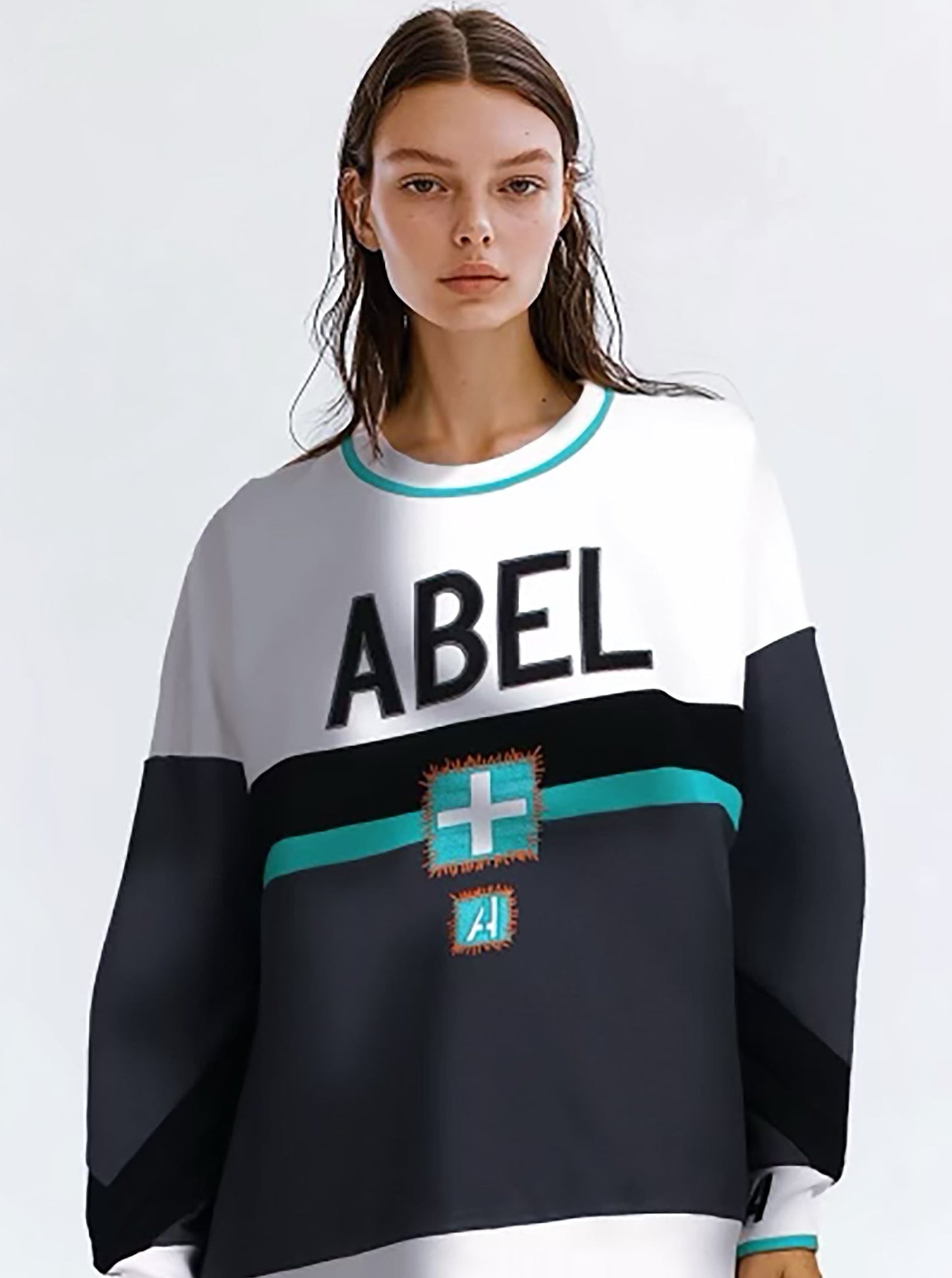 UNISEX ABEL MEDICAL PATCH CREW NECK SWEATSHIRT - Borrow