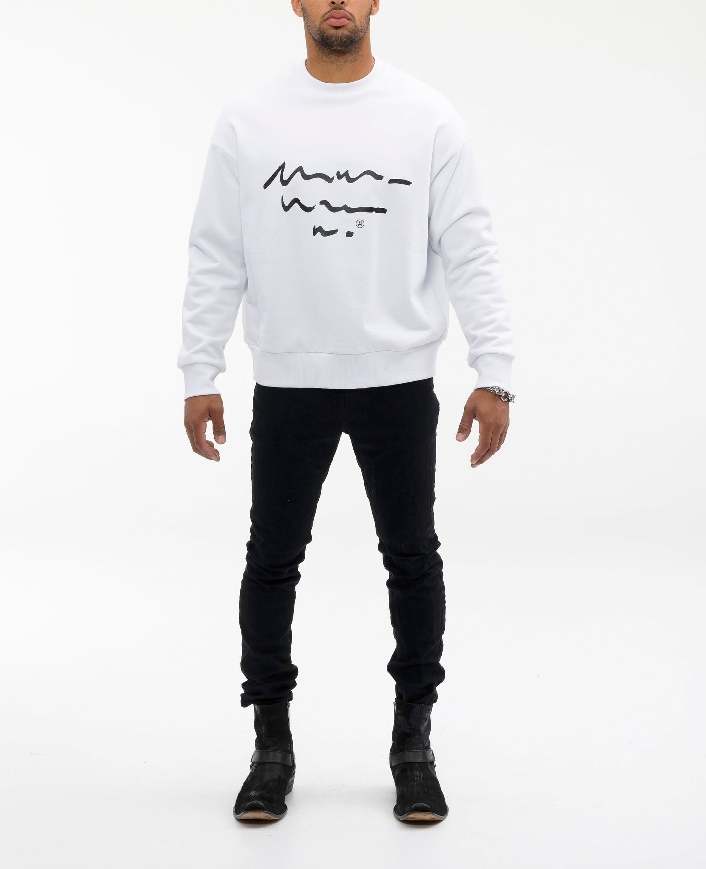 UNISEX SCRIPTED SWEATSHIRT - Borrow