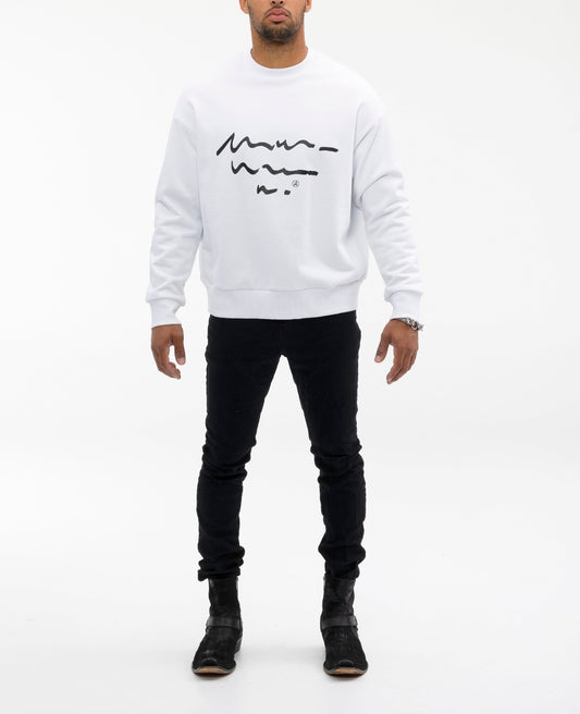 UNISEX SCRIPTED SWEATSHIRT - Borrow