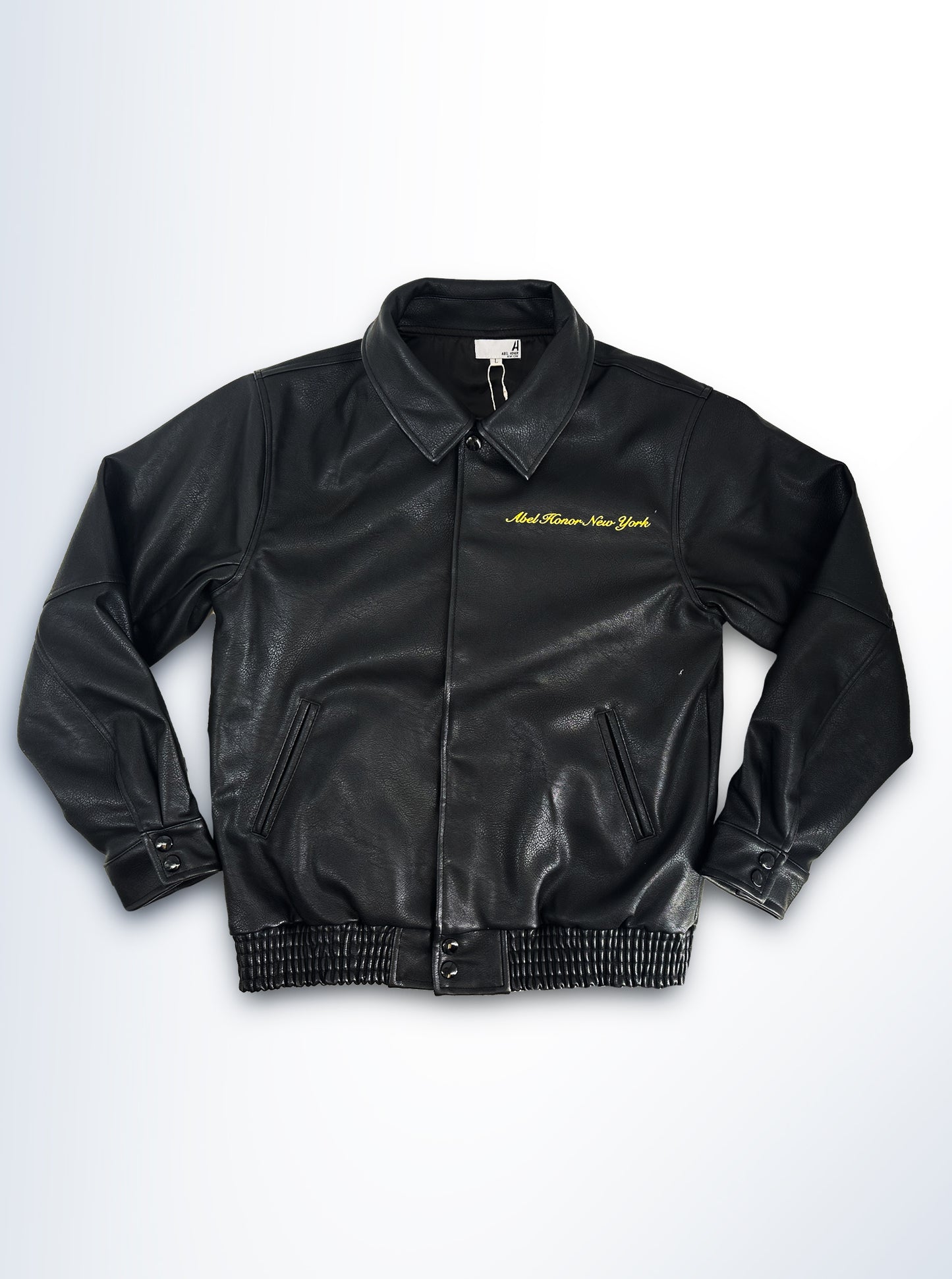 EXCELSIOR LEATHER LETTERMAN JACKET